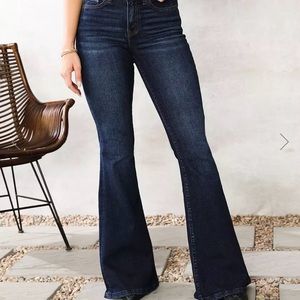 Vervet High Rise Super Flare Jeans